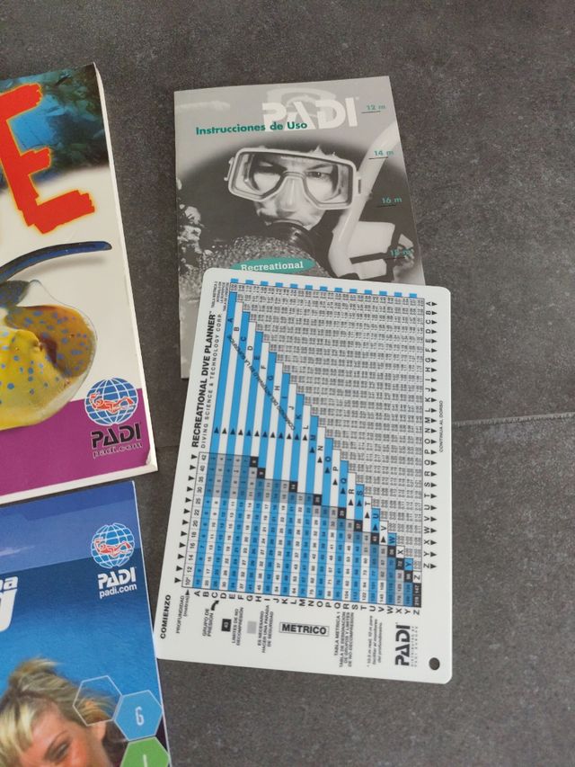Libros de buceo