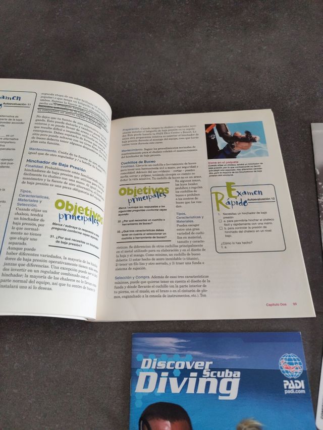 Libros de buceo