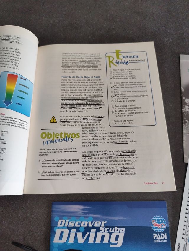 Libros de buceo