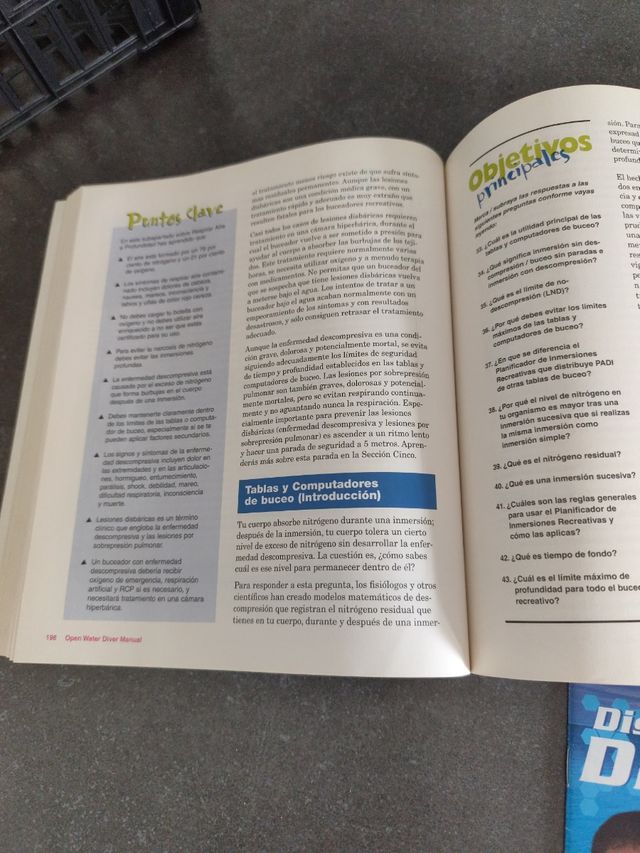 Libros de buceo