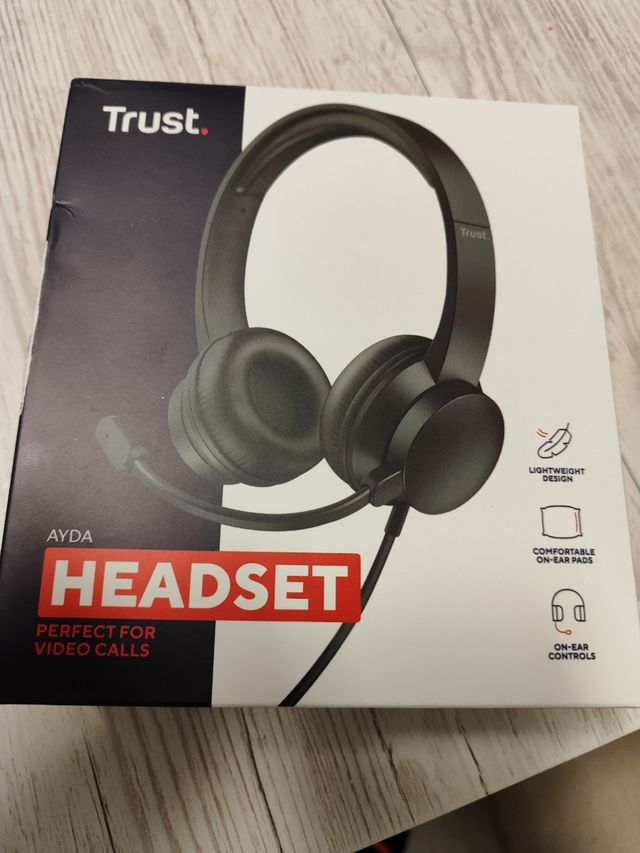 auriculares headset trust ayda