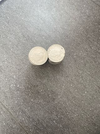 59 monedas de 50 pesetas