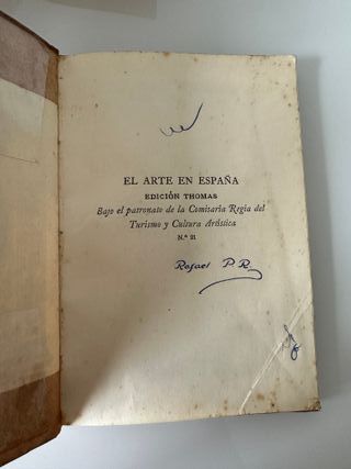 Lote 9 libros El Arte en España
