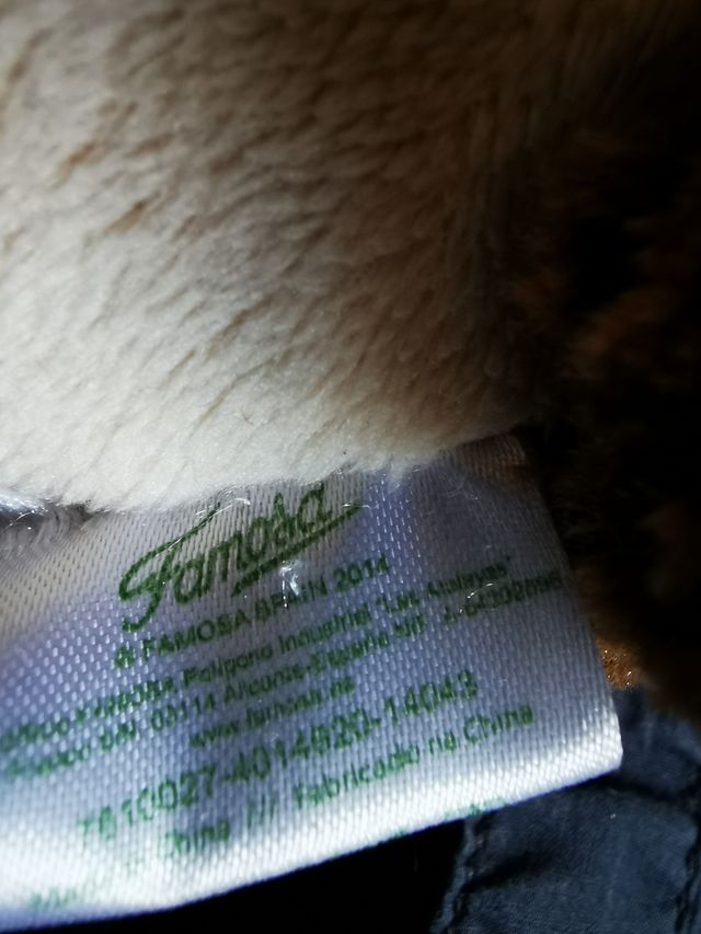 Peluche osito Famosa