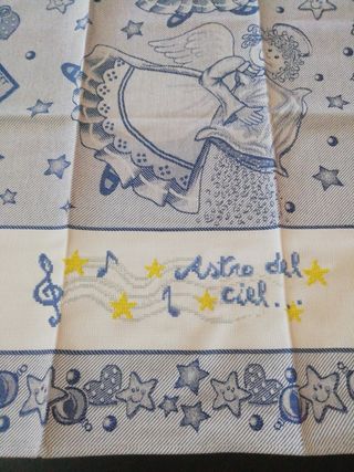 Asciugapiatti a punto croce 