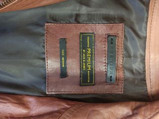CAZADORA DE PIEL JACK & JONES