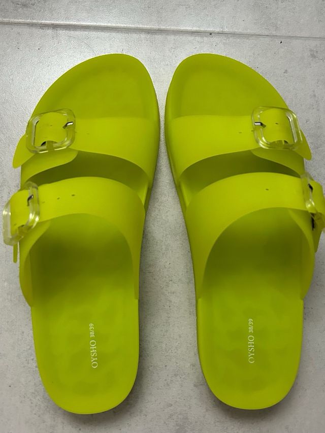 Chanclas playa Oysho Talla 38/39