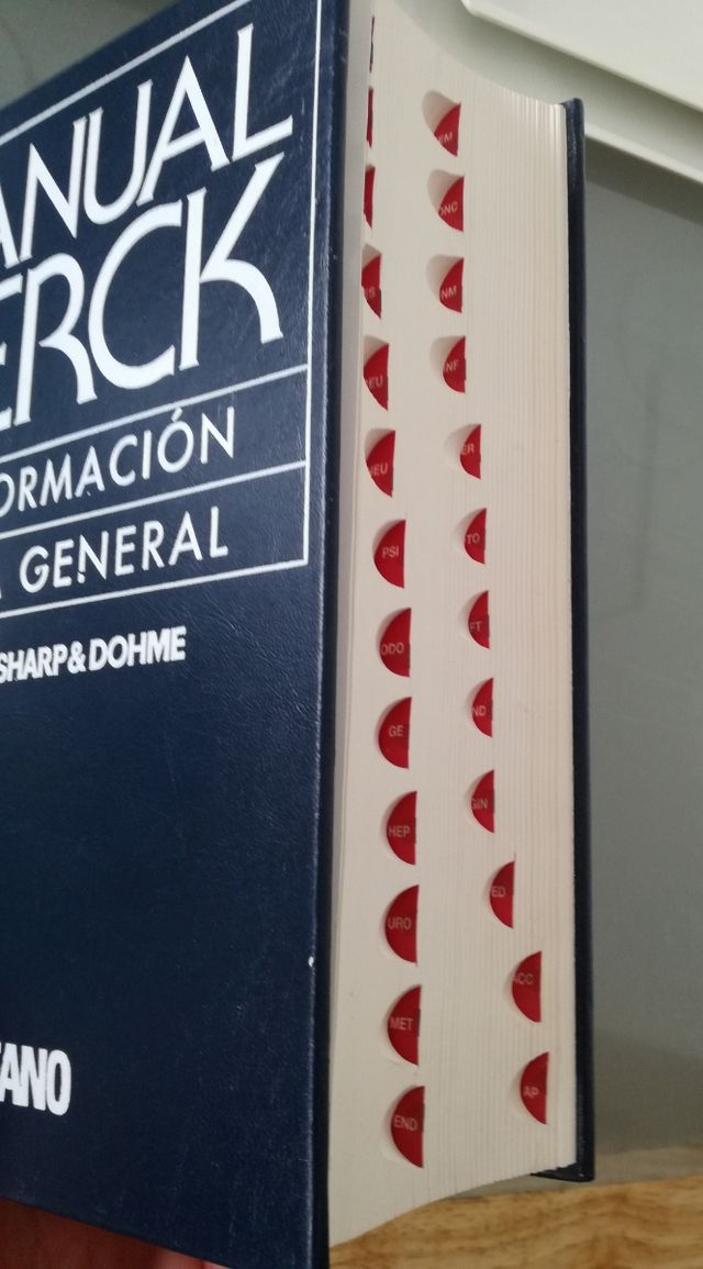 Libro Manual Merck de informacion médica general