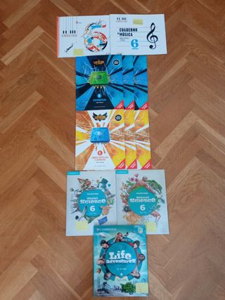Libros texto 6 primaria