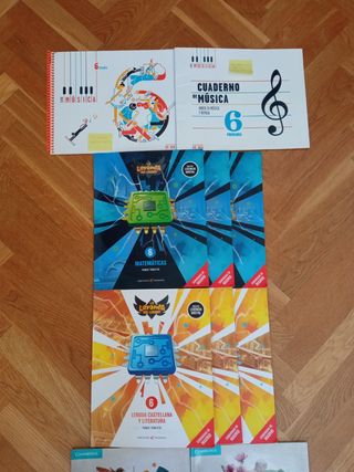 Libros texto 6 primaria