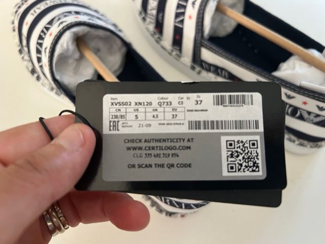 Espadrillas Emporio Armani