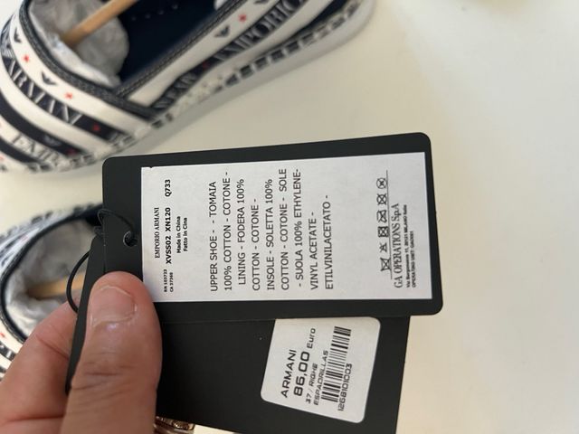 Espadrillas Emporio Armani