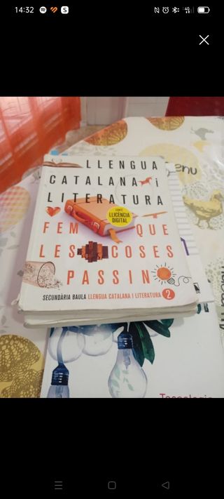 Libros de texto de Segundo ESO.