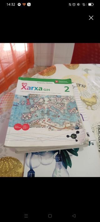 Libros de texto de Segundo ESO.