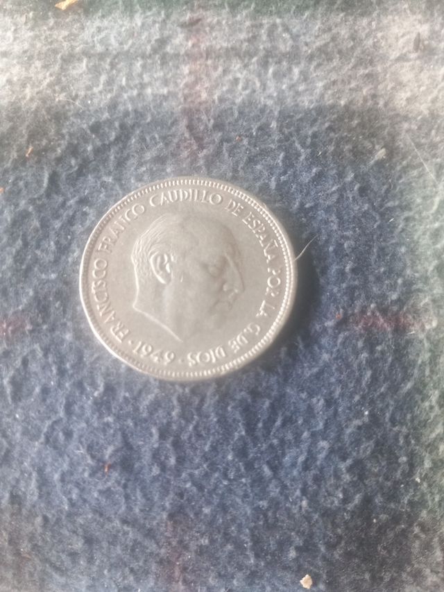 5 pesetas de Franco