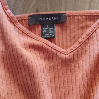 Body naranja pastel "Primark".