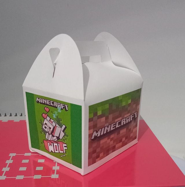 Cajitas dulceros minecraft