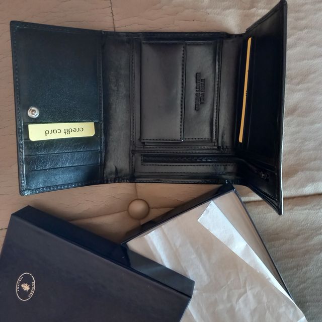 Portafogli nuovo vera pelle