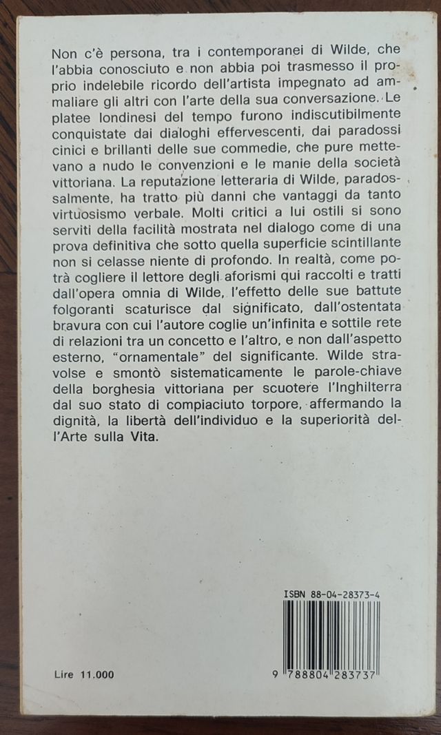 Oscar Wilde aforismi