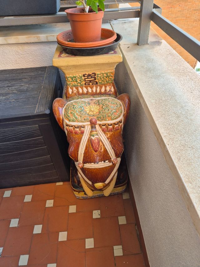 Elefantes de porcelana dos