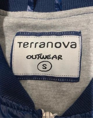 Nuova giacca a vento donna blu