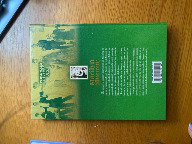 Libro Marilyn Monroe personajes sigloXX