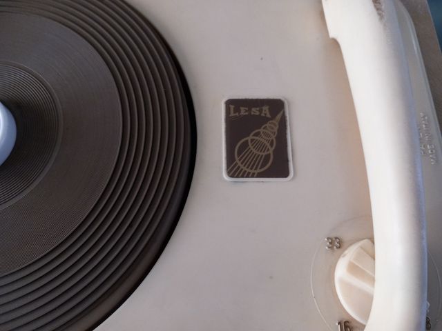 Fonovaligia vintage Lesa anni 60