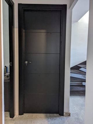 Presentar puertas parquet i cocina