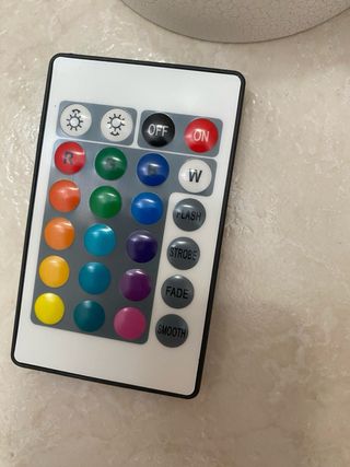 Lampada delfino con palla 2D multicolor