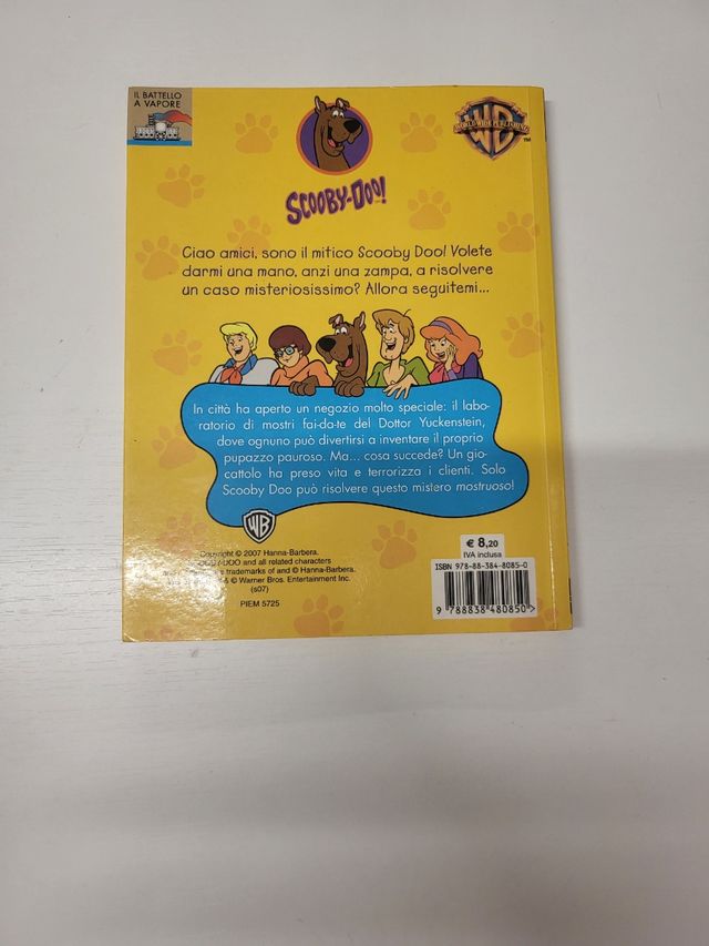 3 libri "Scooby-Doo"
