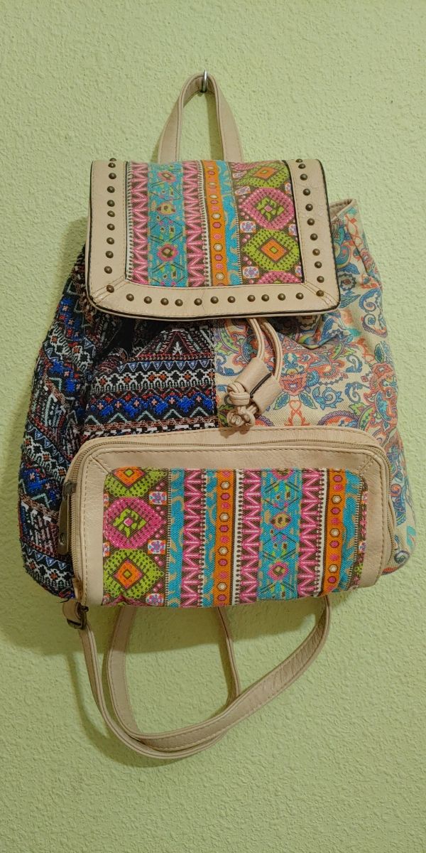 Mochila multicolor