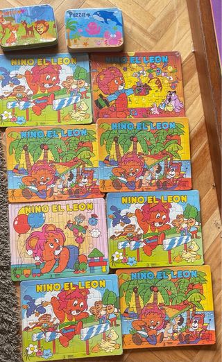 Lote puzzles infantiles