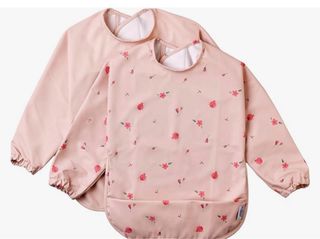 Baberos bebe impermeables con mangas