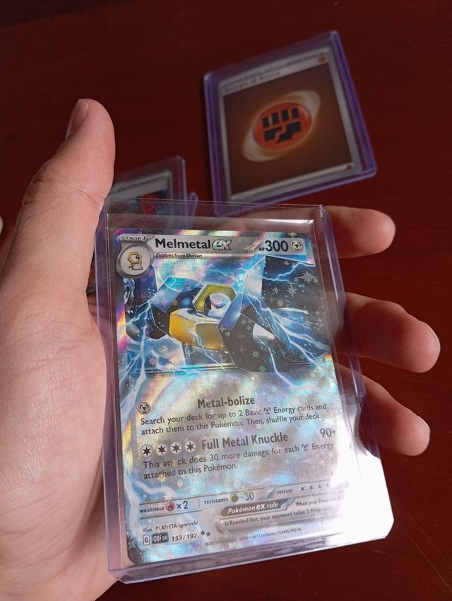 Cartas Pokémon full art ex holo