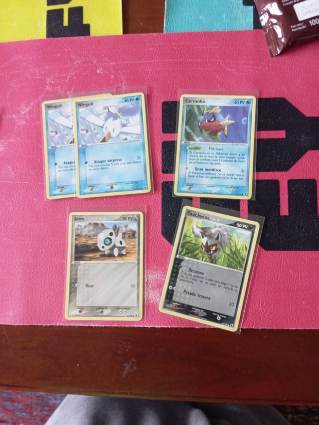 Cartas Pokémon full art ex holo