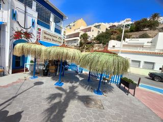 Sombrillas de carri verzo mimbre