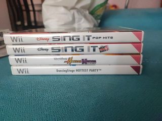 Juegos Nintendo Wii. Karaoke y baile