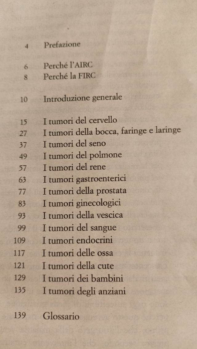 Conoscere, prevenire, guarire - AIRC, FIRC