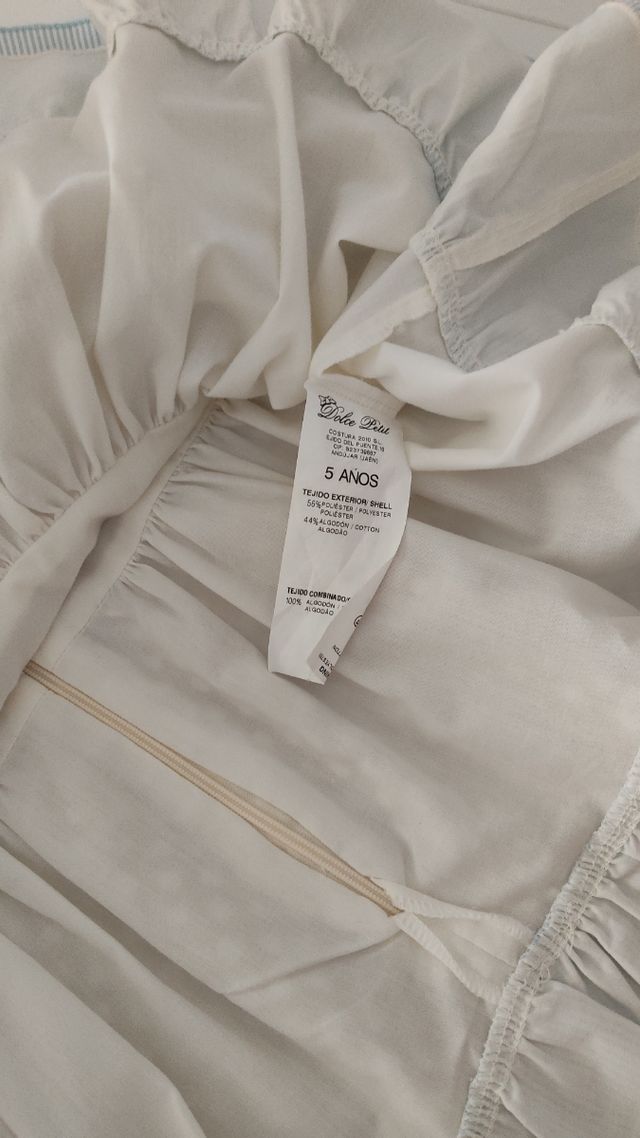 Vestido niña 5 años