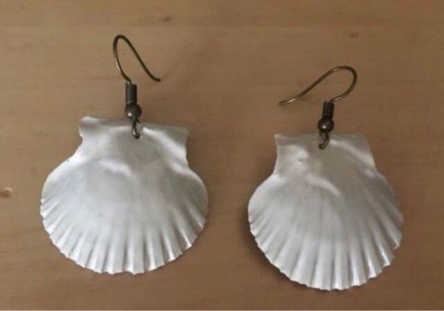 Pendientes de conchas