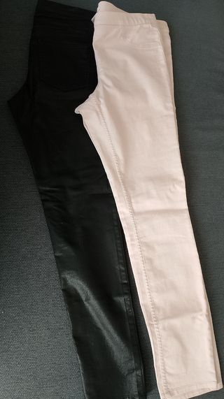 Pantaloni elasticizzati elastico in vita