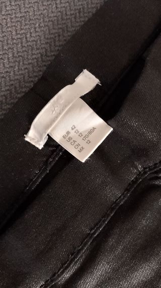 Pantaloni elasticizzati elastico in vita