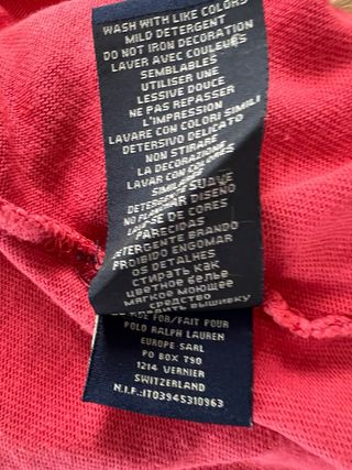 Polo Ralph Lauren Rare Rosso S Uomo