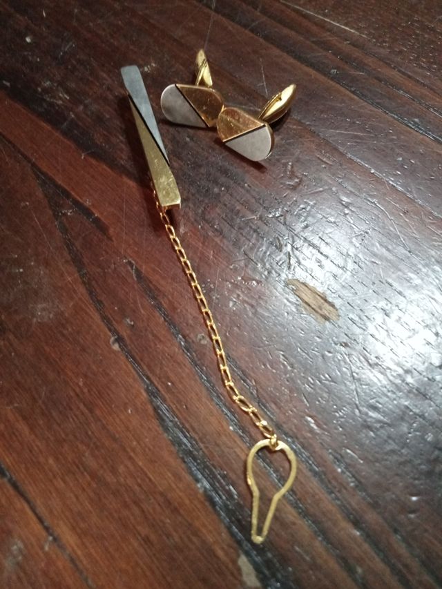 Ferma cravatta più gemelli