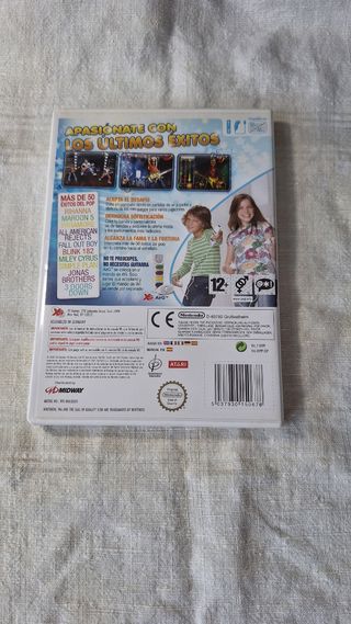 Juego PopStar guitar Wii