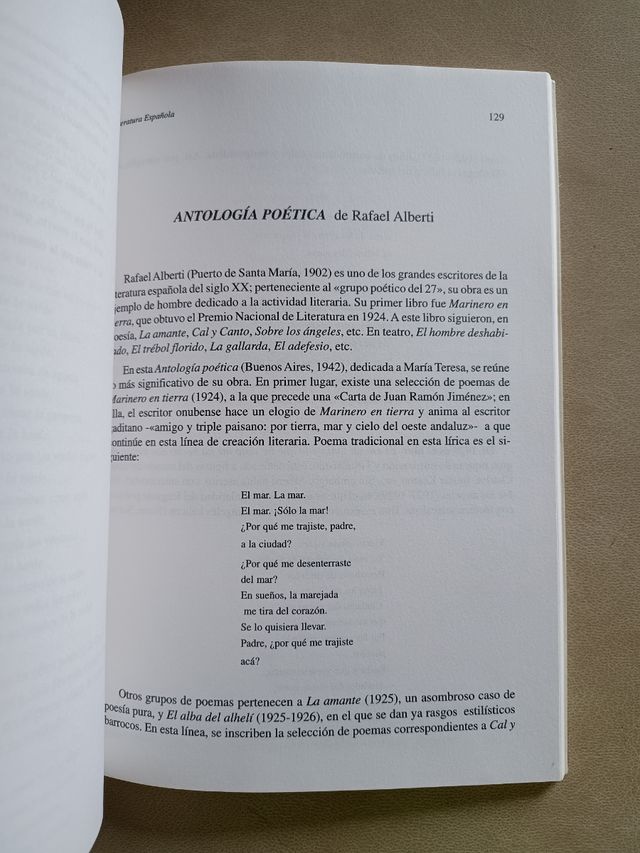 Libro: Literatura española COU