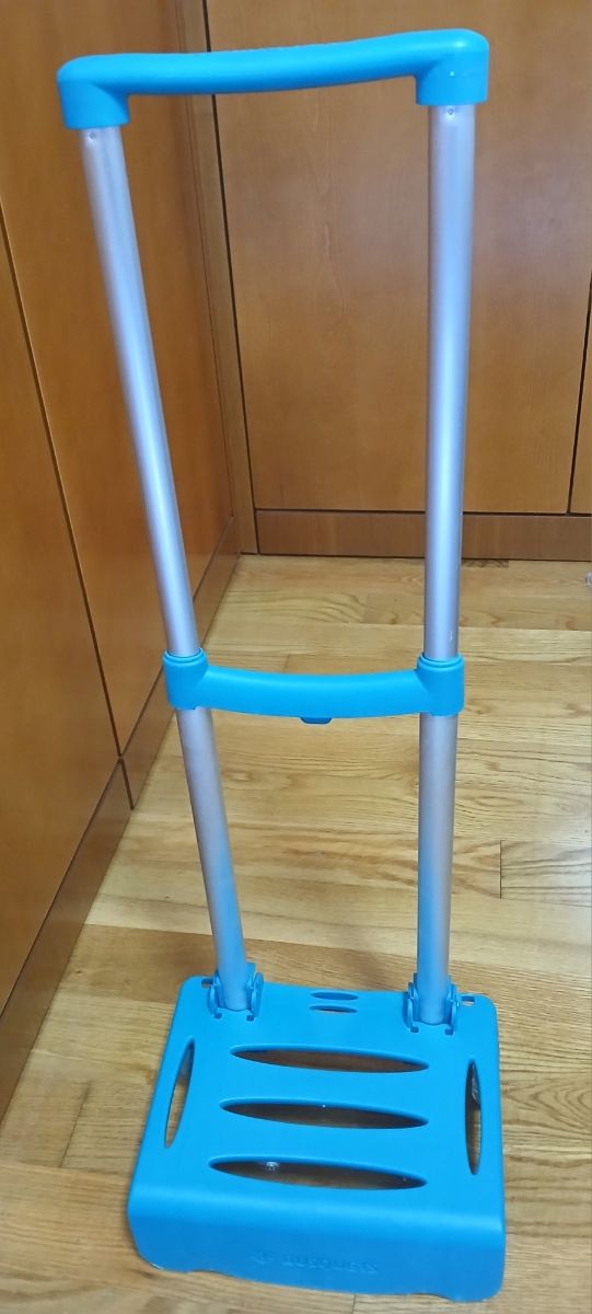 Carro Portamochilas Plegable Busquets Azul