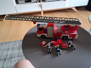 Camión bomberos playmobil