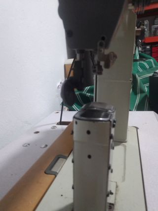 Máquina coser doble aguja