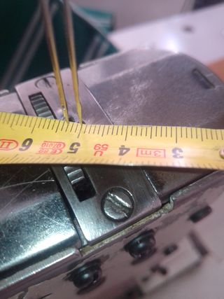 Máquina coser doble aguja